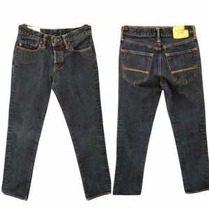 Abercrombie & Fitch Mens 28X30 Jeans AF Skinny Dark Wash Denim